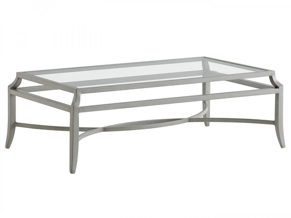Silver Sands Rectangular Cocktail Table - 1