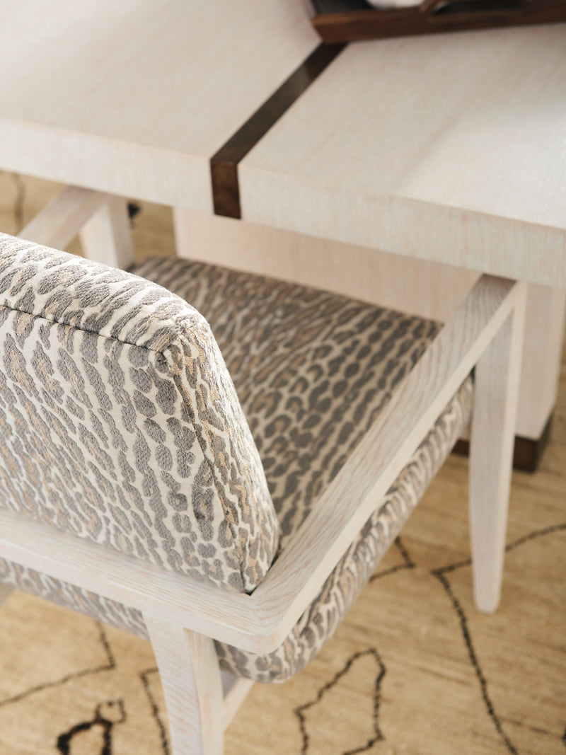 Palmero Upholstered Arm Chair, Custom Fabric