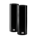 Artificial Candle Set of 2 in Black 12