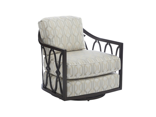 Royal Kahala Black Sands Swivel Chair - 1