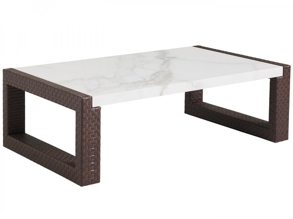 Abaco Rectangular Cocktail Table - 1