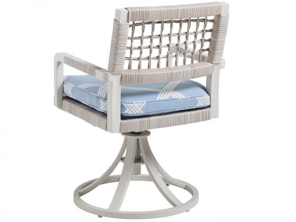 Seabrook Swivel Rocker Arm Chair - 2