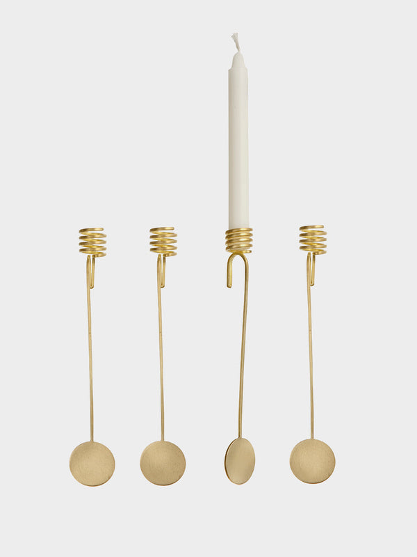 christmas tree candle holders by ferm living 2