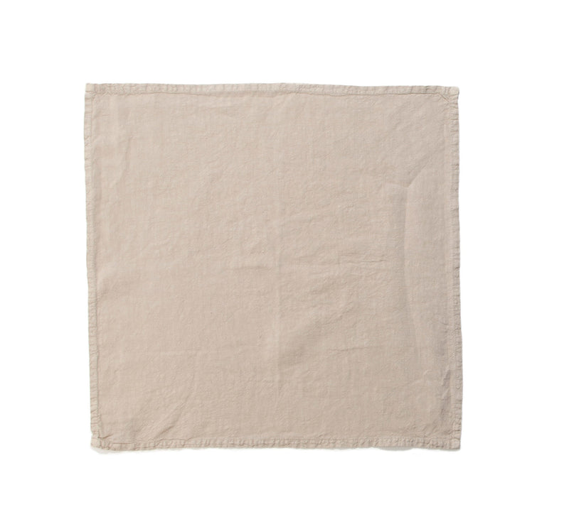 Hawkins New York Simple Stonewashed Linen Napkins, Set of 4 - Mustard