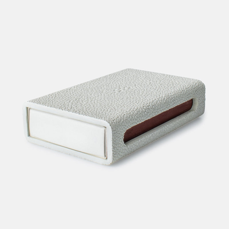 faux shagreen matchbox in various colors 7