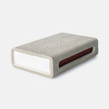 faux shagreen matchbox in various colors 5