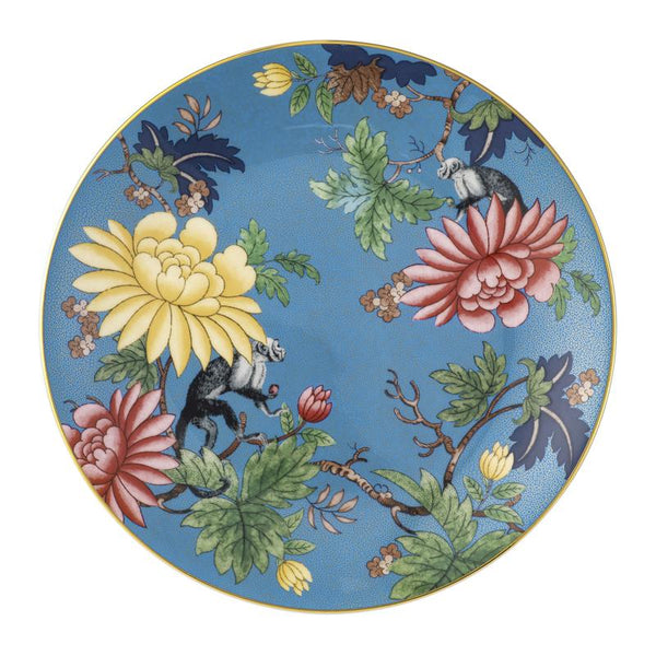 wonderlust sapphire garden dinner plate by wedgewood 1057263 1