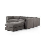 Cosette 4 Piece Sectional With Ottoman by BD Studio