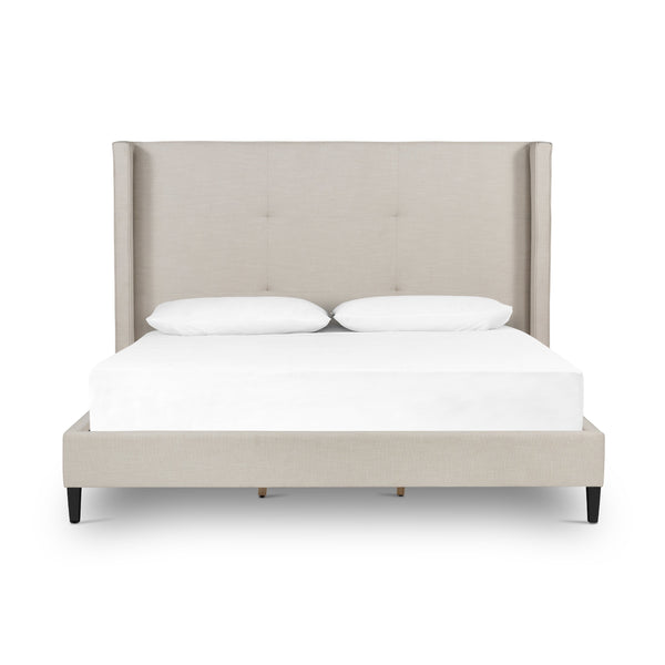 Madison Bed in Cambric Ivory