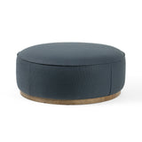 Sinclair Large Round Ottoman in Various Colors