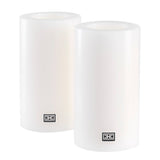 Artificial Candle Set of 2 in Standard 6