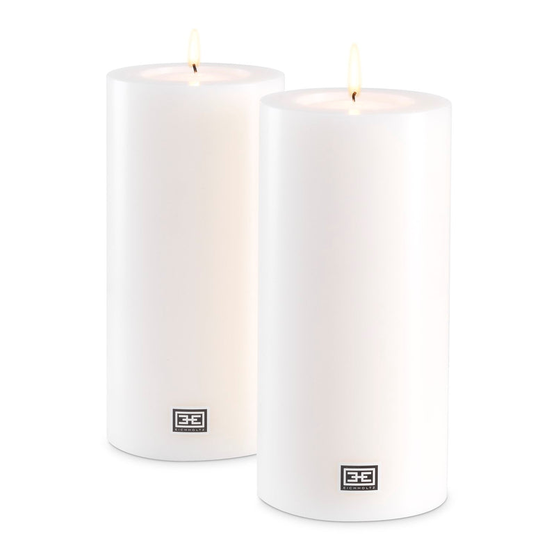 Artificial Candle Set of 2 in Standard 7