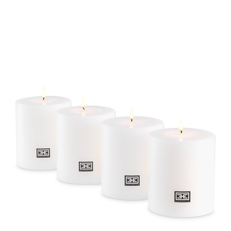 Artificial Candle Set of 4 7