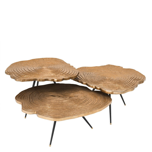 quercus coffee table set of 3 by eichholtz 111461 2