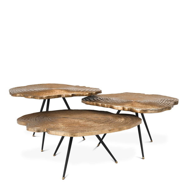 quercus coffee table set of 3 by eichholtz 111461 1