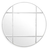 Beaumont Mirror in Nickel 3