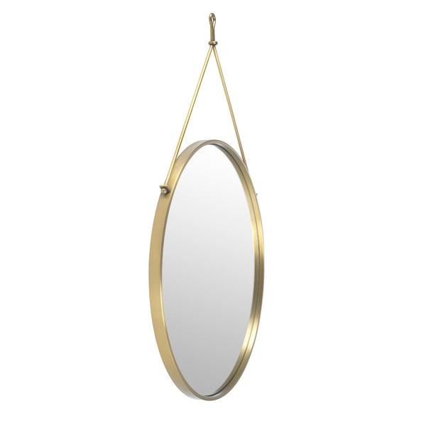 Morongo Mirror in Brass 2