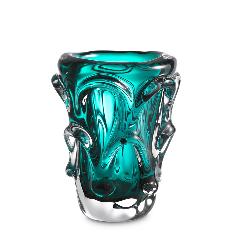 Aila Vase in Turquoise 1