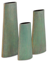 Pari Green Vase in Various Sizes