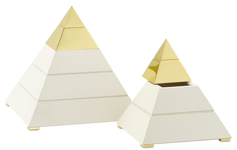 Mastaba White Pyramid in Various Sizes Alternate Image 3