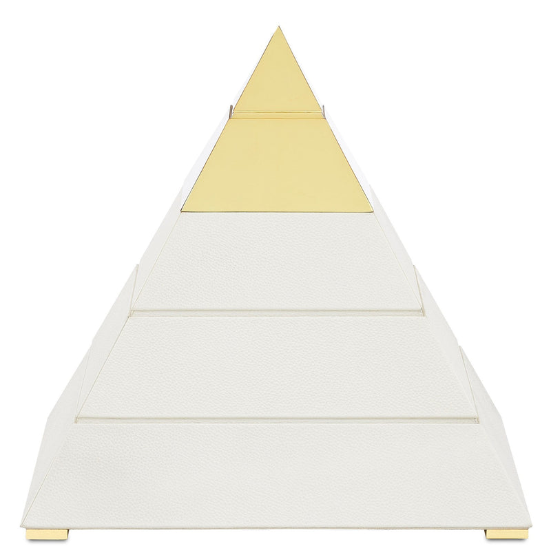 Mastaba White Pyramid in Various Sizes Alternate Image