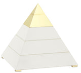 Mastaba White Pyramid in Various Sizes Flatshot Image