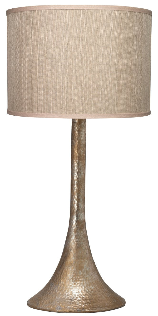 Hammered Metal Table Lamp design by Jamie Young