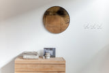 Bronze Round Wall Mirror in Various Sizes