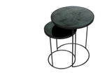 Charcoal Nesting Side Table - Set of 2