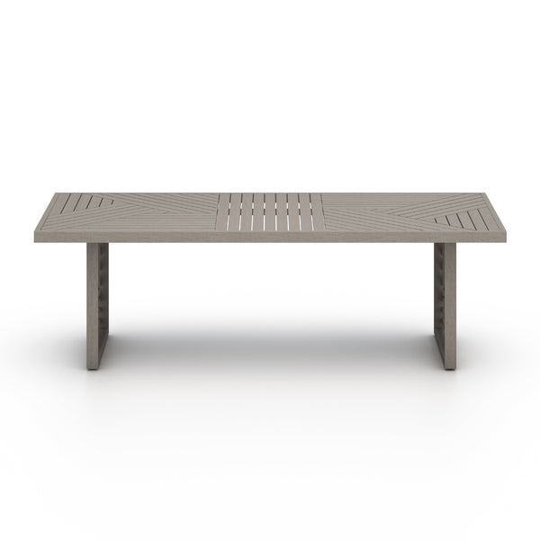 Avalon Outdoor Dining Table 96" Grey