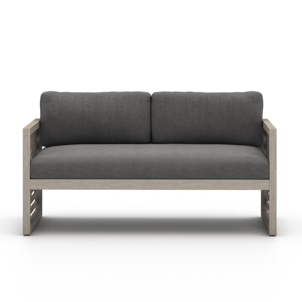 Avalon Outdoor Sofa 59" Grey/Charcoal