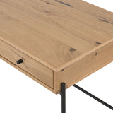 Eaton Modular Desk - Light Oak Resin