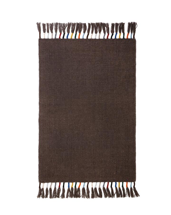 tassle handwoven rug in mocha in multiple sizes design by pom pom at home 7