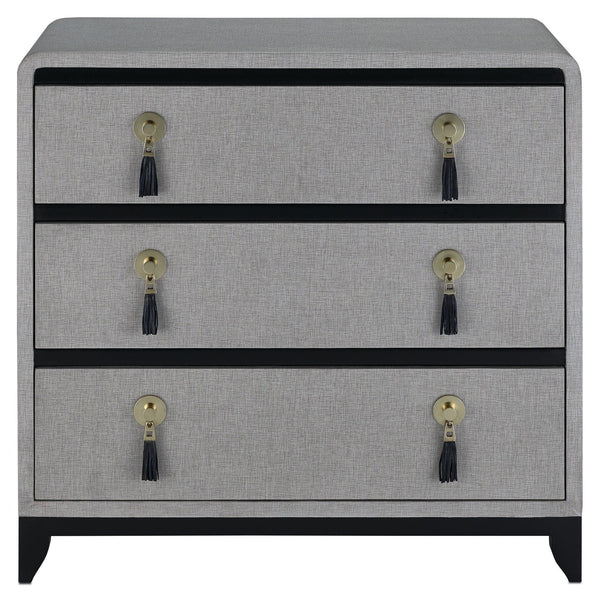 Nicolene Chest in Grey design by Currey & Company