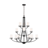 Robie 1Two Light Chandelier 3