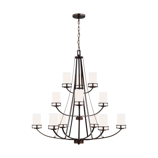 Robie 1Two Light Chandelier 1