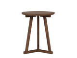 Oak Tripod Side Table in Various Colors