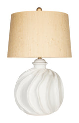 Rio Vista Blanc Couture Table Lamp