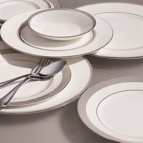 Grosgrain Medium Oval Platter by Vera Wang