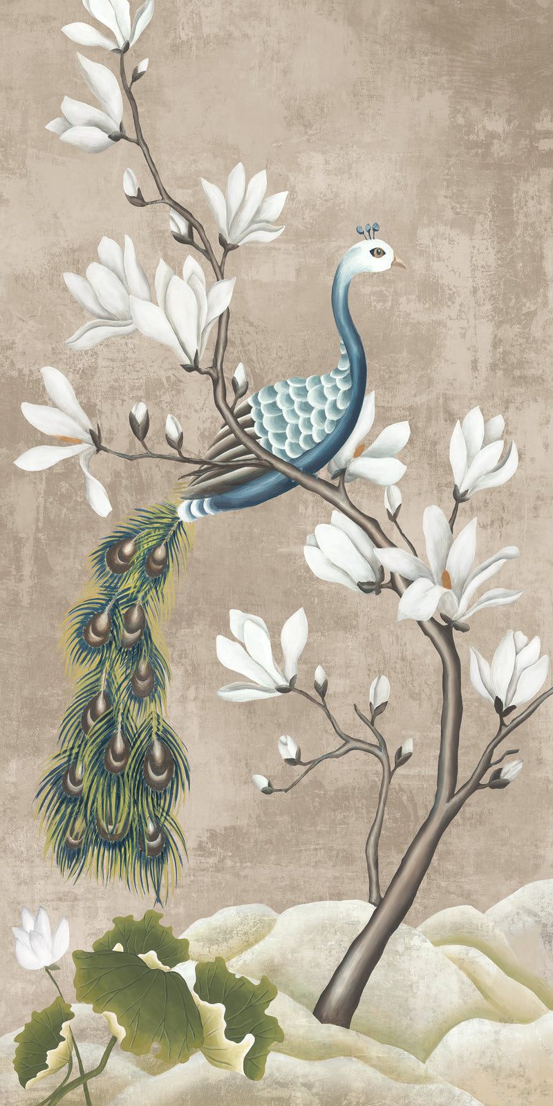Birds with Magnolias I by shopbarclaybutera