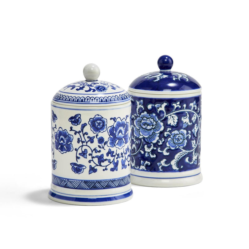 Canton Collection Lidded Candle, in 2 Designs