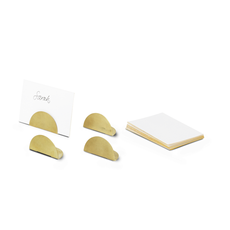 card holders in brass design by ferm living 1