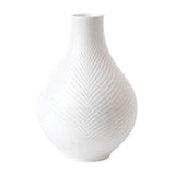 White Folia Bulb Vase