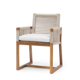 San Martin Outdoor Arm Chair in Taupe