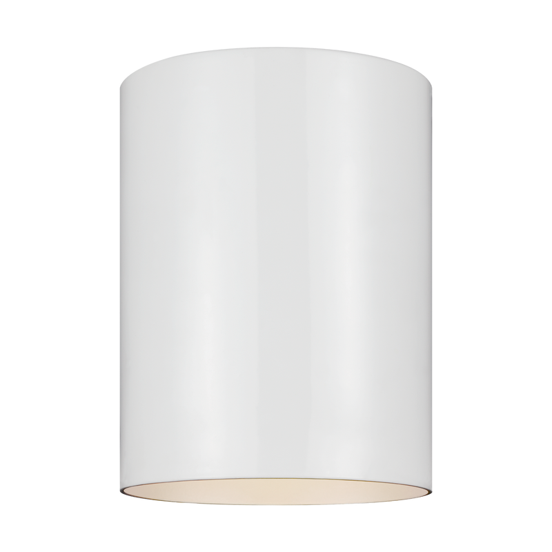 Cylinder Outdoor One Light Ceiling 3