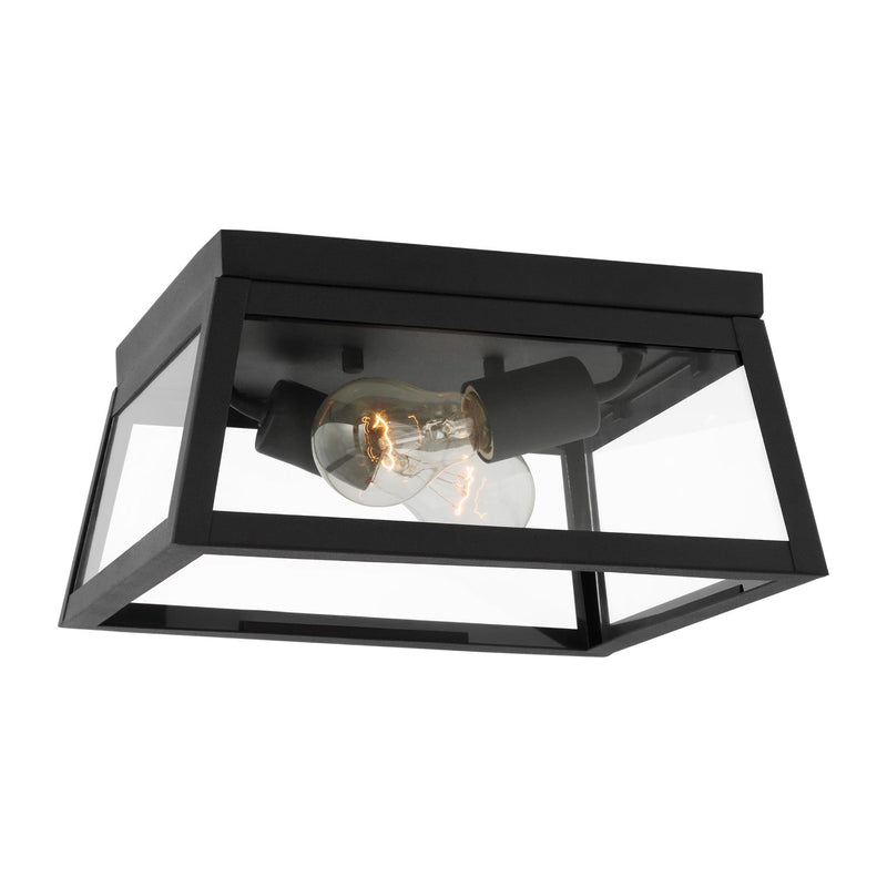 Founders Outdoor Two Light Flush Mt 3