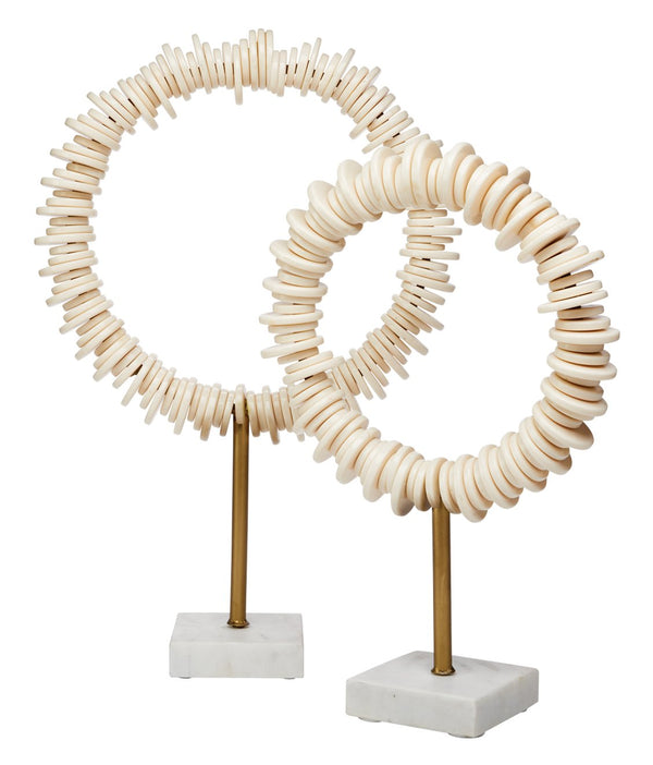 Arena Ring Sculptures (Set of 2) design by Jamie Young