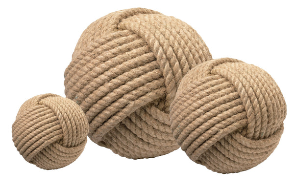 Jute Balls (Set of 3) design by Jamie Young