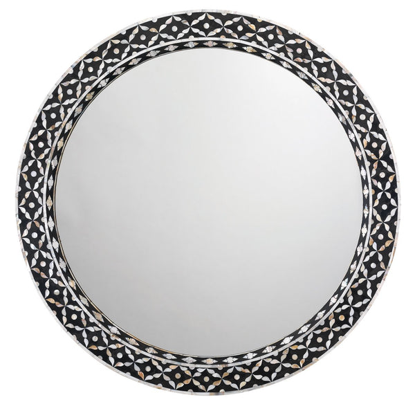 Evelyn Round Mirror design by Jamie Young