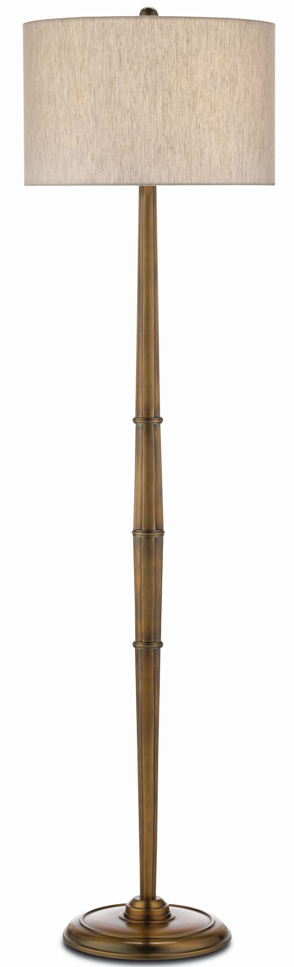 Harrelson Brass Floor Lamp